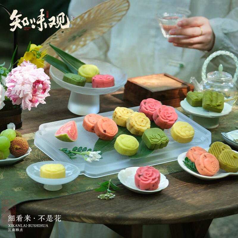 知味观 绿豆糕桂花味 50g