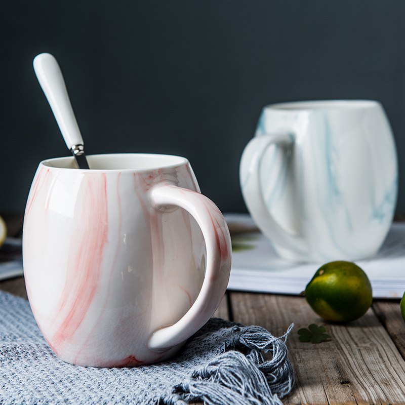 小清新大理石纹马克杯拍3件16.35亓  (jhOx1w8m0PK)