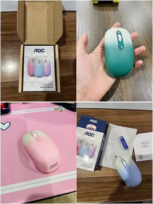 19.9💵，行业大品牌AOC！！！【AOC】2.4G蓝牙无线静音鼠标)wlm1W25Oxgo)/ CZ11//灵敏度三档可调，五种颜色可选店铺三包，质保一年，以换代修每日红包 1111.fanli.me