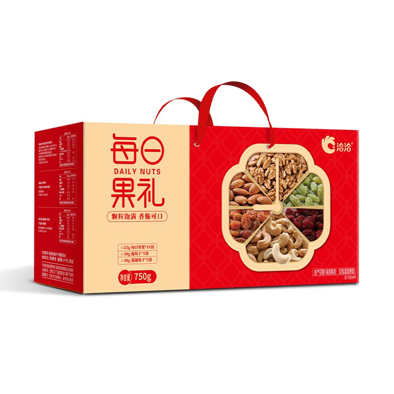 【自营】洽洽 每日坚果750g