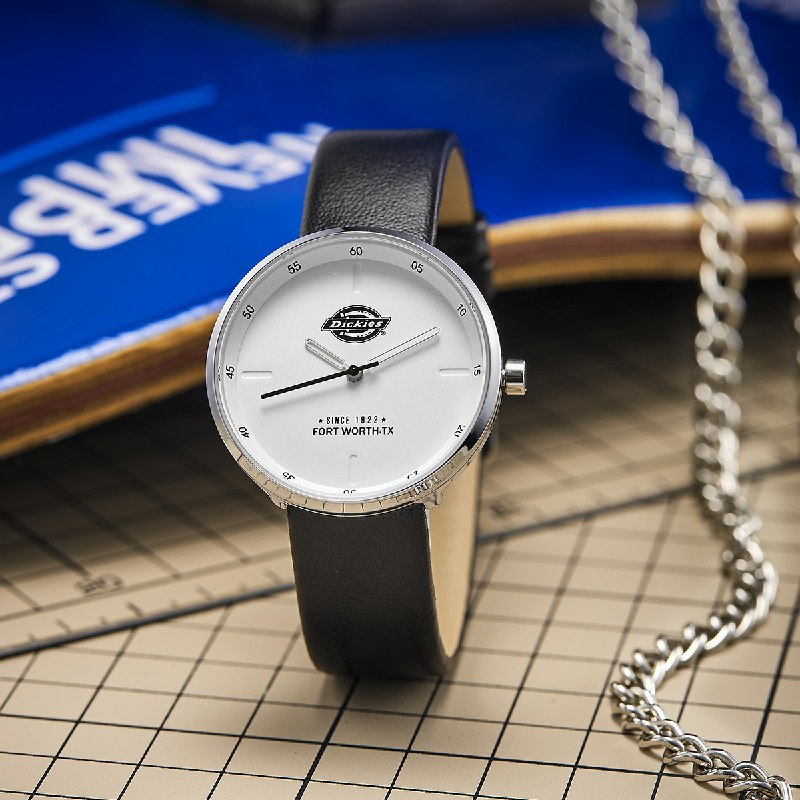 0点后下单 先领券149元Dickies复古皮带石英表(dbutctqsLRF)/