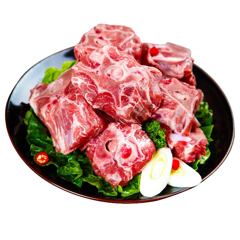 艾克拜尔 新鲜多肉牛脊骨5斤