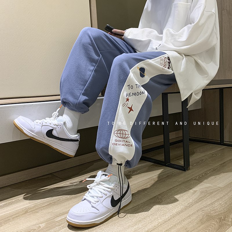 18元【文字男女店】新款潮流宽松百搭卫裤束脚裤￥jXQf2RYEiA8￥/  20款可选卫裤合集 换季安排上