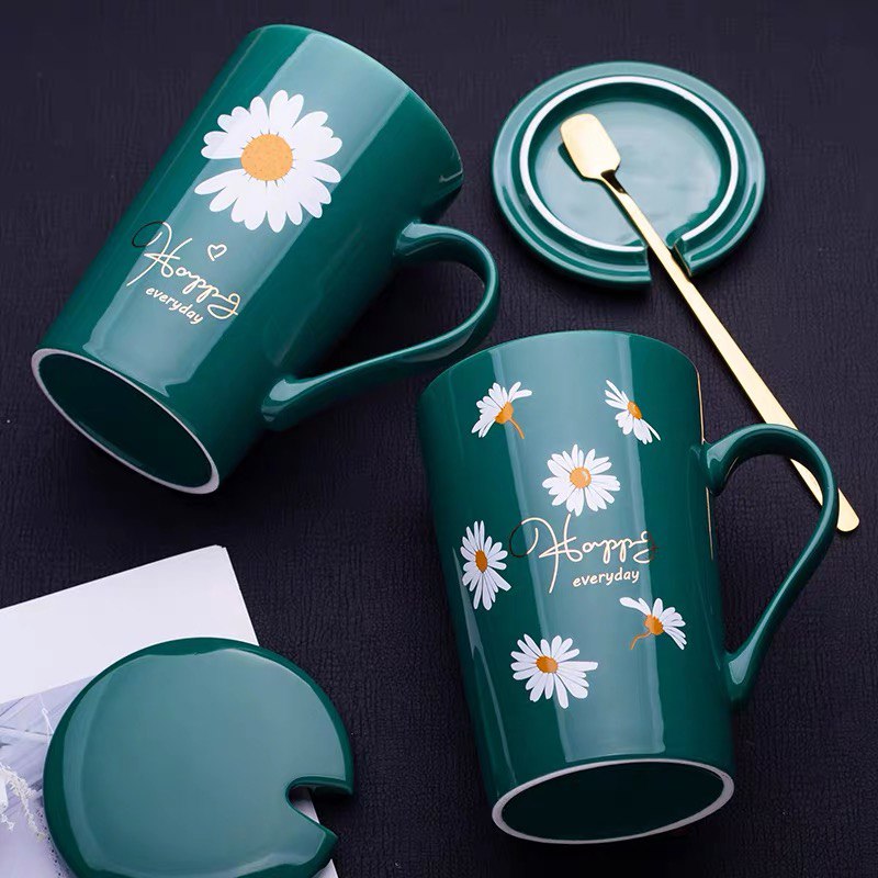 7.9元 jarsun旗舰店陶瓷杯子高级感马克杯(urVPXZYBRed)/