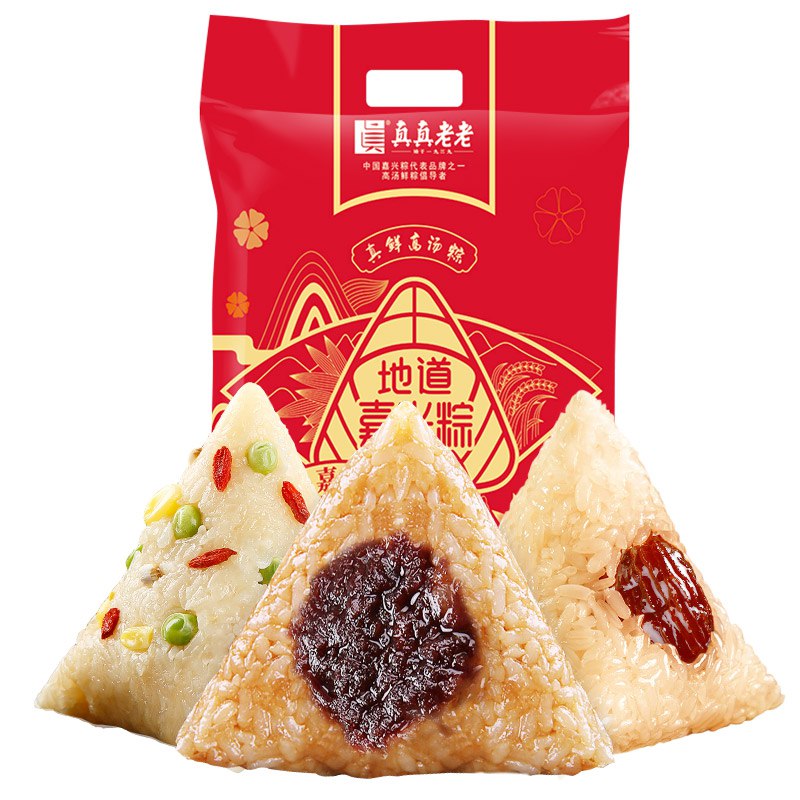 真真老老粽子 840g之前有领过食品饮料149-20券的下6件 plus会员14.68运费没有的34.68运费